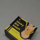 Double Sided Sticky Bra Push Up, Invisible Bra Pad Inserts for Large Breasts, Adhesive Bra for Bikini Swimsuit (Beige, Medium)