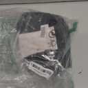 karlery Men Women Long Straight Black Wig 70s 80s Heavy Metal Rocker Wig Disco Mullet Wig, Black