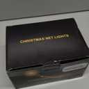 Led Net Lights Christmas Lights Outdoor 200Leds 9ftx6ft Upgraded Multicolor Christmas Net Lighting, Waterproof 5mm LED Wide Angle Outdoor Indoor Mesh Net Light for Trees, Bushes, Shrubs Decorations