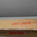 LET'S CAMP Camping Chair 2 Pack Folding Chair with 4-Can Cooler Bag Portable Lawn Chair with Cup Holder,Storage Pocket, Supports 350LBS, Collapsible Chair for Camp, Beach, Picnic (Blue)