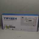 Kitchen Faucet with Pull Down Sprayer,Commercial Single Handle Stainless Steel Kitchen Faucets with Deck Plate (Brush Nickel)