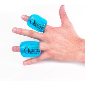 Finger Ice Pack, Finger and Toe Cold Gel Reusable Cryotherapy Compression Sleeve for Injuries, Arthritis, Tendonitis, Gout, or Sprains, No-Toxins and Latex Free. 'One Size'