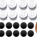 12 Pack Dog Nose Metal Container with 12 Magnetic Dog Scent Work Tins Dog Scent Training Box Dog Scent Training Kit Smell Training Canisters Aluminum Cans for Dogs Training