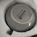 Henten Home Ceramic Otmeal Bowl Set of 4, 26 OZ Porcelain Bowls for Cereal, Salad, Soup, Noodle, Serving Stoneware Set, Reactive Glaze, Microwave & Dishwasher Safe (Grey) (Gray)