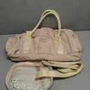 Weitars Gym Duffel Bag - Women's Travel Weekender with Shoes Compartment & Wet Pocket - Large Carry On (Beige)