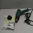 Heat Gun, Heavy Duty Hot Air Gun Kit Dual Temperature Settings 572~932 (300-500), Overload Protection with 4 Nozzles for Crafts, Shrink Wrapping/Tubing, Paint Removing, Epoxy Resin (Green)