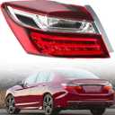munirater 1 Pack Tail Light LH Replacement for Accord 4DR 2016 2017 Tail Lamp