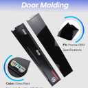 Flecto Door Molding Set, Left & Right, Door Molding Trim, Compatible with Cadillac Escalade/ESV, Chevy Suburban/3500 HD, Tahoe, GMC Yukon/XL, 2015-2020 Models, Window Trim Molding 926-242,926-241