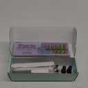 BTArtbox Almond Nail Tips - Brown Soft Gel Nail Kit with 150 pcs Medium Fake Nails, Gel Nail Glue, Top Coat, Nail Lamp, Pre-colored Press on Nails for Nail Art