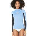 Roxy Womens Long Sleeve Loose Fit Rashguard UPF 50+ Quick-Dry Recycled Swim Shirt Size M