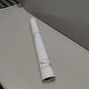 practicalWs Glossy Marble Wallpaper Peel and Stick White/Gold Granite Contact Paper Removable Wall Paper for Kitchen Countertop Cabinet Furniture 23.6" x 118"