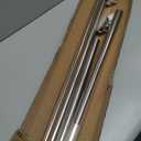 Extra Long Tension Rod 41-145inch Silver Tension Curtain Rods no Drilling