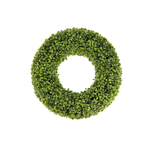 Boxwood Wreath - 20inch Outdoor/Indoor All Seasons Decor
