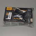 TitanFlex Heavy Duty Black Nitrile Gloves, 6 Mil, Fully Textured, Mechanic Disposable Gloves, Latex Free, Powder Free