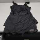 VIMPUNEC Women One Piece Swim Dress Swimsuit Tummy Control Modest Swim Skirt Bathing Suit M