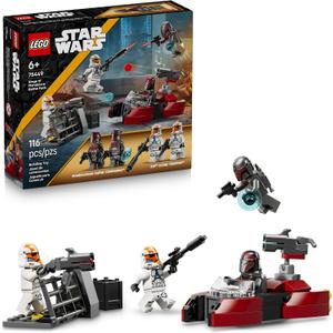 LEGO Star Wars Siege of Mandalore Battle Pack Building Toy for Boys & Girls - The Mandalorian Pretend Play Set W/4 Character Minifigures for Kids & Fans, Ages 6+ - Gift Idea for Birthdays