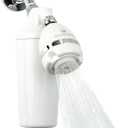 Aquasana Shower Filter for Hair & Skin | Reduces 90% of Chlorine | Shower Head with 3 Settings | Dermatologist-Recommended | WaterSense Certified | AQ-4100-E