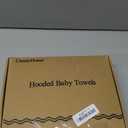 CandyHome 12 PCS Baby Bath Towels Set for Infants Toddlers, 4 PCS Animal Hooded Baby Towels & 8 PCS Washcloths Set, Ultra Absorbent Cute Soft Newborn Bath Essentials Gifts for Boys & Girls (Green, Grey, Brown, White)