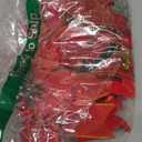 6 Pack Red Velvet Christmas Bows with Pine Cones & Pine Needles Large Holiday Ribbon Bows for Christmas Tree Wreath Gifts Indoor/Outdoor Party & DIY Decorations