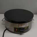 350FE Sodir 13.75-Inch Single Crepe Maker Machine with Cast Iron Plate, 120v