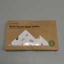 5-Pack Muslin Burp Cloths Baby Boy, Girl - Very Absorbent Baby Burp Cloth Rags, 8-Layers Viscose Derived from Bamboo Cotton Muslin Towel, Super Soft Spit Up Rags, No Shrink Washcloths (Pets & Paws)