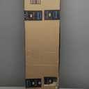 2PCS Shower Door Bottom Seal Strip, Black PVC, 36" Length, Fits 10mm Thick Glass, Prevents Leaks & Water Damage, Easy Installation, No Adhesive Required (Black, 36in for 3/8"(10mm) Door)