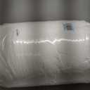 COONP King Mattress Topper, Extra Thick Pillowtop, Cooling Plush Mattress Pad Cover Cotton Top Bed Topper Protector with 8-21 Inch Deep Pocket (White)