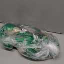 Presentastic 18 Inch St. Patrick's Day Decorations Wreath, Handcrafted Shamrock Wreath for Front Door with Light, Clover Artificial Design, Lucky Irish Porch Decor, Wall, Entry, Party Holiday Display