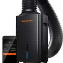 SPIDER FARMER Dehumidifier,38 Pints Plant Dehumidifier with Drain Hose,Temperature & Humidity Sensor Probe,24H Timer Function, Compressor Entfeuchter for Grow Tent,Home and Basement
