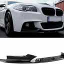 Front Lip Compatible with BMW F10 F11 5 Series 2011-2016, Fits for 528i 535i 535d 550i M5 GT xDrive, Bumper Air Dam Lower Chin Spoiler Splitter, Protection Body (Carbon Fiber Pattern)