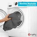 Orighty 6-Pack Grey Hand Towels - Quick Drying & Absorbent Microfiber Gym Towels 16x28 inches - Lightweight & Thin Grey Yoga Towel - Multi-Purpose Camping Towel for SPA, Hotel & Bathroom