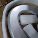 Elongated Toilet Seat Wood Toilet Seat Prevent Shifting with Zinc Alloy Hinges American Standard Size Toilet Seat Easy to Install also Easy to Clean(Elongated,Sparkling Classical Silver)