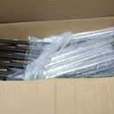 Dabormi 36" x 10" Lawn Leveling Rake, Angled Design Yard Leveler Rake