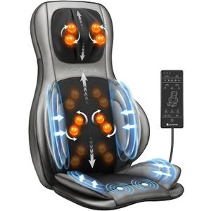 COMFIER 2026 Shiatsu Neck & Back Massager with Heat, Massage Chair Pad