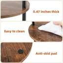 Aminigram 2 Pack Wooden Cupcake Stand, 3 Tier Large Cupcake Tower Stand 50 Cupcakes, Dessert Stand Cupcake Display Stand Cupcake Tower for Party, Wedding, Birthday, Halloween, Farmhouse Decor