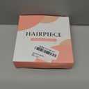 SARLA 2PCS Messy Bun Hair Pieces for Women Detachable Claw Clip Wavy Curly Synthetic Hairpieces for Updos with Tendrils Fake Scrunchies Ponytail Extension Chocolate Multi