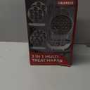 SugarWhisk Thick Belgian Waffle Maker with 3 Removable Plates, 7” Non Stick Belgian Waffle Iron Removable Plates, 3 in 1 Mini Donut Maker Machine, Cake Pop Maker Machine Set with Accessories & Tools