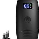 Electric Can Opener, Rechargeable Can Openers Automatic with LED Display Hands Free for Arthritis Seniors, Cordless Can Opener Electric Smooth Edge, Auto Stop, Portable Gadgets for Almost Cans Kitchen, Black