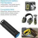 Upgrade 3500mAh 4V Li-ion Battery Compatible with RYOBI AP4001 AP4302 AP4700 CSD42l RGS410 RLP416 RP4020 RP4300 RP4400 RP4520 RP4530 RP490
