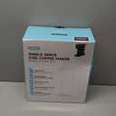 Tastyle Single Serve Coffee Maker, Iced and Hot Coffee Machine for K Cup & Grounds, Compact Design, 40oz Removable Water Reservoir, 6 to 24 Oz Brew Sizes, Fits 7.3" Travel Mug, Black