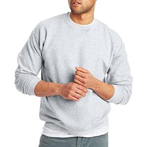 Hanes Men's EcoSmart Fleece, Pullover Crewneck Sweatshirt, 1 or 2 Pack (X-Large)