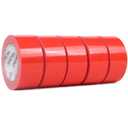 QILIMA 5-Pack Red Duct Tape, Professional Grade Duct Tape for Photographers,Industrial, Professional Use, 2 Inch X 30 Yards