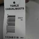 T Girls Casual Flat Shoes, Beige, Size 9