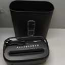 Amazon Basics 8-Sheet High Security Cross Cut Paper and Credit Card Shredder with P-4 Security, Auto Shut-off, Black