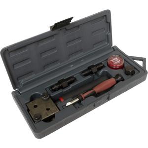 Lisle 33260 Flaring Tool: Creates Single or Double fFlares on 3/16" / 4.75mm and 1/4" Tubing
