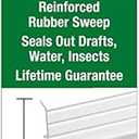 Frost King A79WHA Premium Aluminum and Reinforced Rubber Door Sweep 2-Inch by 36-Inch, White
