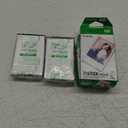 Fujifilm Instax Mini Twin Pack Instant Film (20 Exposures), Bundled with a Black Ideal Instax Mini Album (Holds 32 Photos)