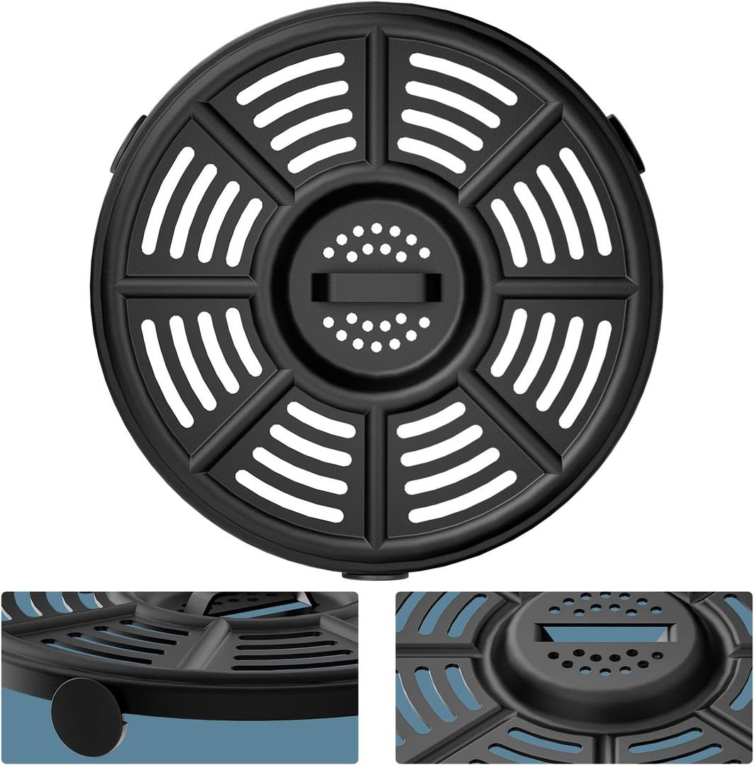 Replacement Air Fryer Tray for Ninja AF101, Air Fryer Accessories for Ninja AF101, AF150 and AF161,Grill Pan for Ninja FD401 Foodi OP300 to OP500 Crisper Plate Replacement