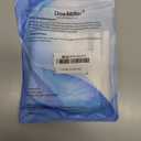 Doc Miller, Open Toe Compression Socks, 8-15 mmHg, Toeless, Support Circulation, Shin Splints, Calf Recovery, Varicose Veins, Knee High, Medical Grade, White Socks, Large Size for Men & Women, Pair