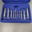 10Pcs Tap Extractor 3/4 Flute Broken Head Screw Remover Stripped Tap Extractor Set